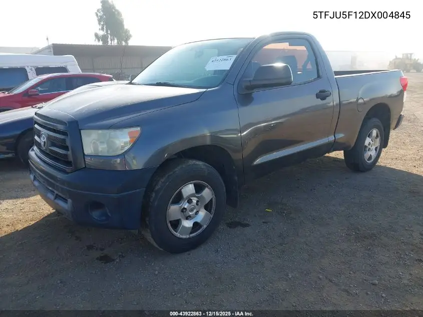 5TFJU5F12DX004845 2013 Toyota Tundra Grade V6