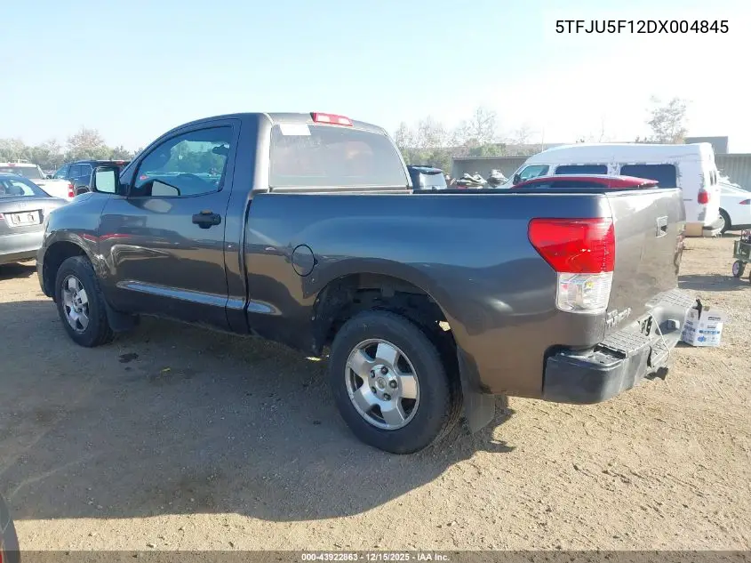 5TFJU5F12DX004845 2013 Toyota Tundra Grade V6