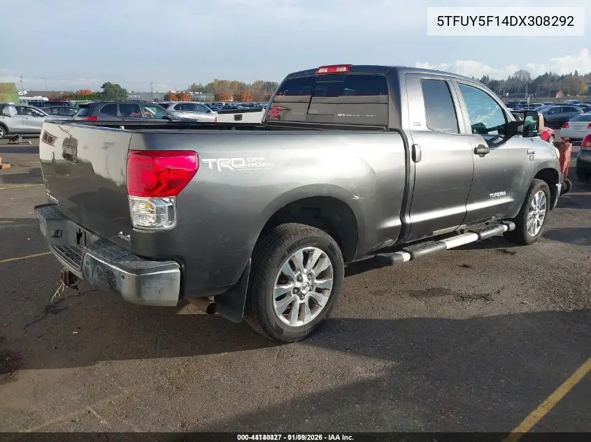 5TFUY5F14DX308292 2013 Toyota Tundra Grade 5.7L V8