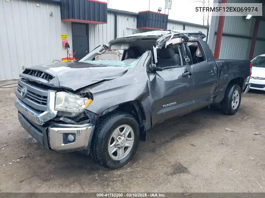5TFRM5F12EX069974 2014 Toyota Tundra Sr5 4.6L V8