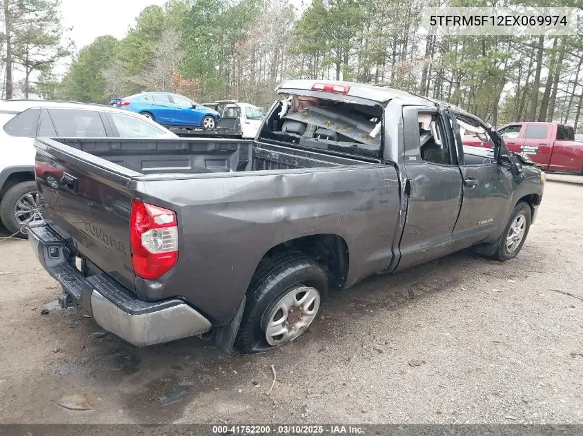 5TFRM5F12EX069974 2014 Toyota Tundra Sr5 4.6L V8