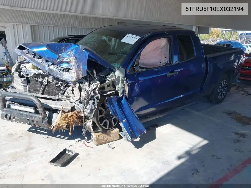 5TFRU5F10EX032194 2014 Toyota Tundra 2Wd Truck Sr/Sr V6