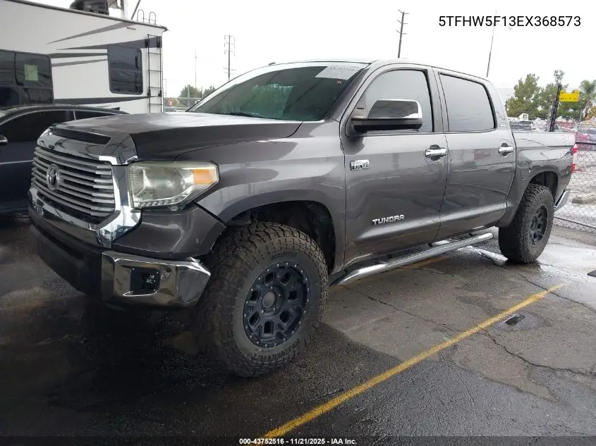 5TFHW5F13EX368573 2014 Toyota Tundra Limited 5.7L V8