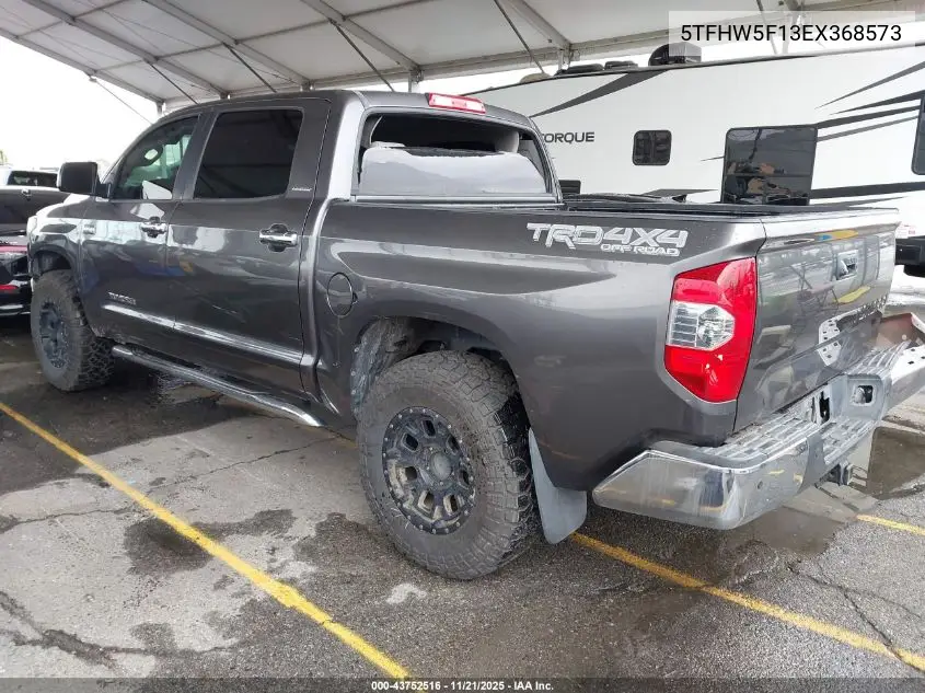 5TFHW5F13EX368573 2014 Toyota Tundra Limited 5.7L V8