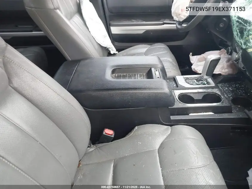 5TFDW5F19EX371153 2014 Toyota Tundra Sr5 5.7L V8