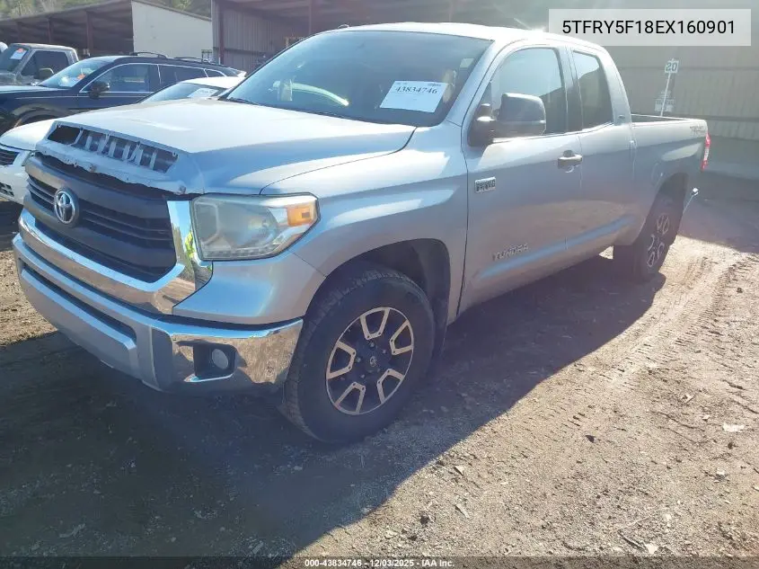 5TFRY5F18EX160901 2014 Toyota Tundra Sr5 5.7L V8