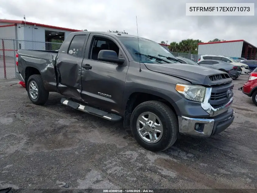 5TFRM5F17EX071073 2014 Toyota Tundra Sr5 4.6L V8