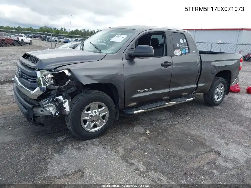 5TFRM5F17EX071073 2014 Toyota Tundra Sr5 4.6L V8