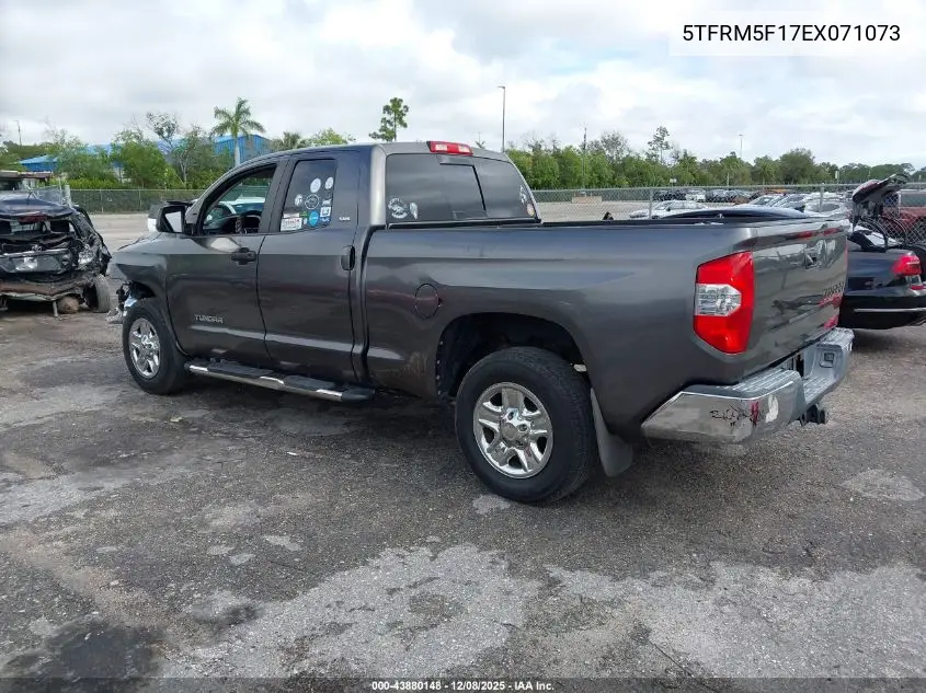 5TFRM5F17EX071073 2014 Toyota Tundra Sr5 4.6L V8