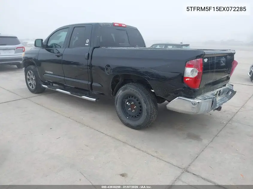 5TFRM5F15EX072285 2014 Toyota Tundra Sr5 4.6L V8