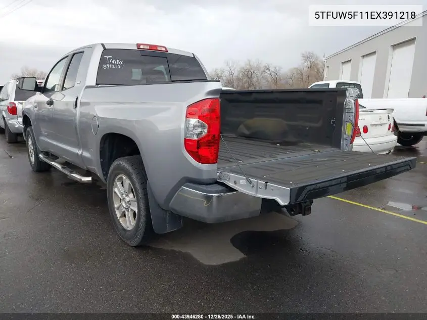 5TFUW5F11EX391218 2014 Toyota Tundra Sr5 5.7L V8