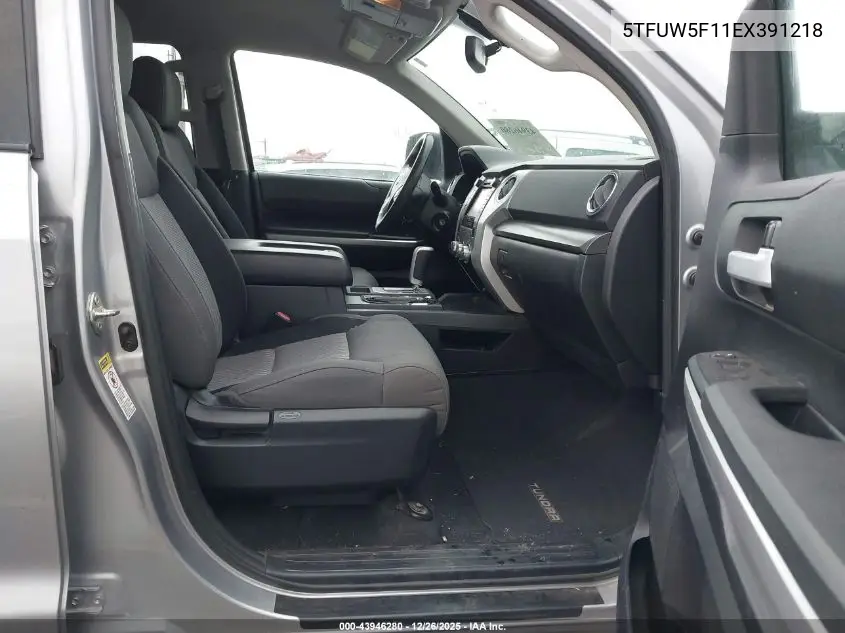 5TFUW5F11EX391218 2014 Toyota Tundra Sr5 5.7L V8