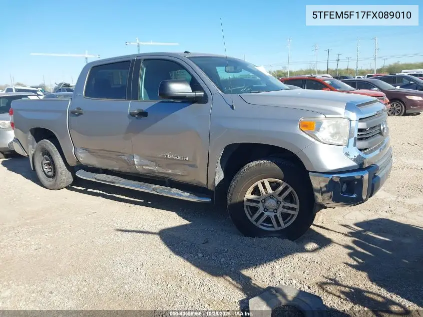 5TFEM5F17FX089010 2015 Toyota Tundra Sr5 4.6L V8