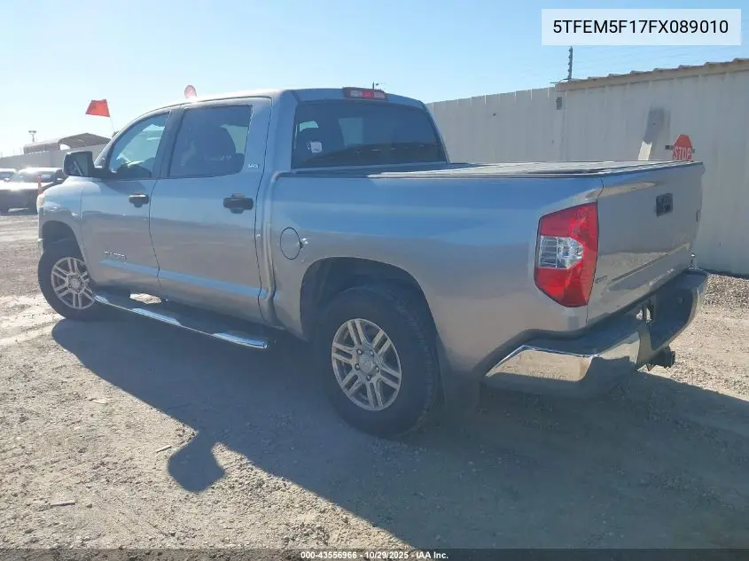 5TFEM5F17FX089010 2015 Toyota Tundra Sr5 4.6L V8
