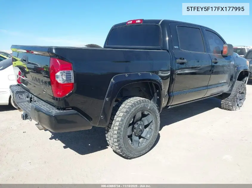 5TFEY5F17FX177995 2015 Toyota Tundra Sr5 5.7L V8
