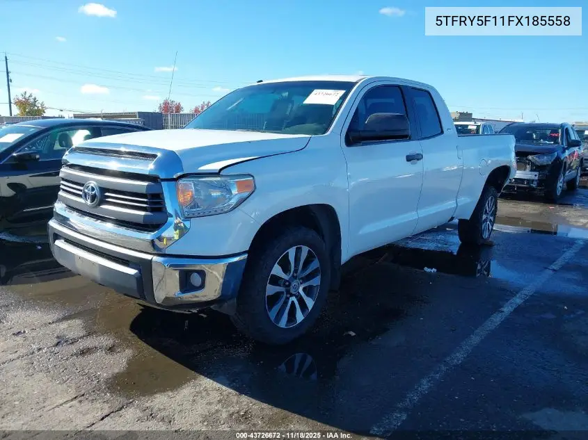 5TFRY5F11FX185558 2015 Toyota Tundra Sr5 5.7L V8