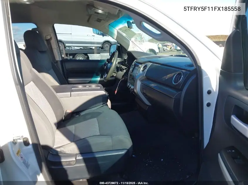 5TFRY5F11FX185558 2015 Toyota Tundra Sr5 5.7L V8
