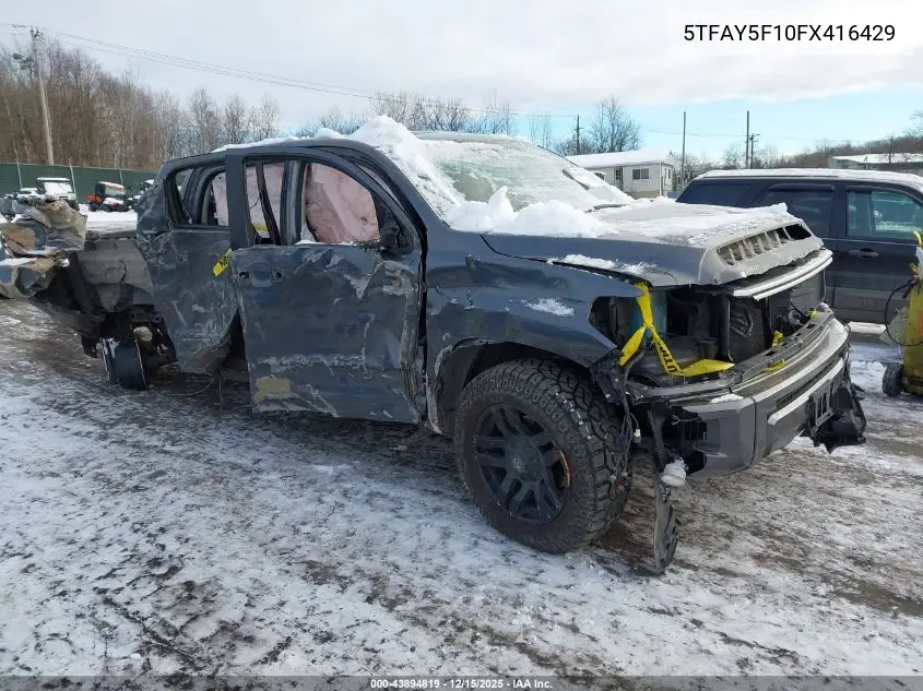 5TFAY5F10FX416429 2015 Toyota Tundra Platinum 5.7L V8