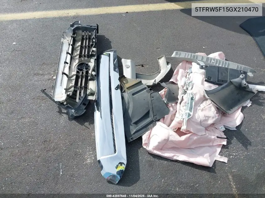 5TFRW5F15GX210470 2016 Toyota Tundra Sr5 5.7L V8