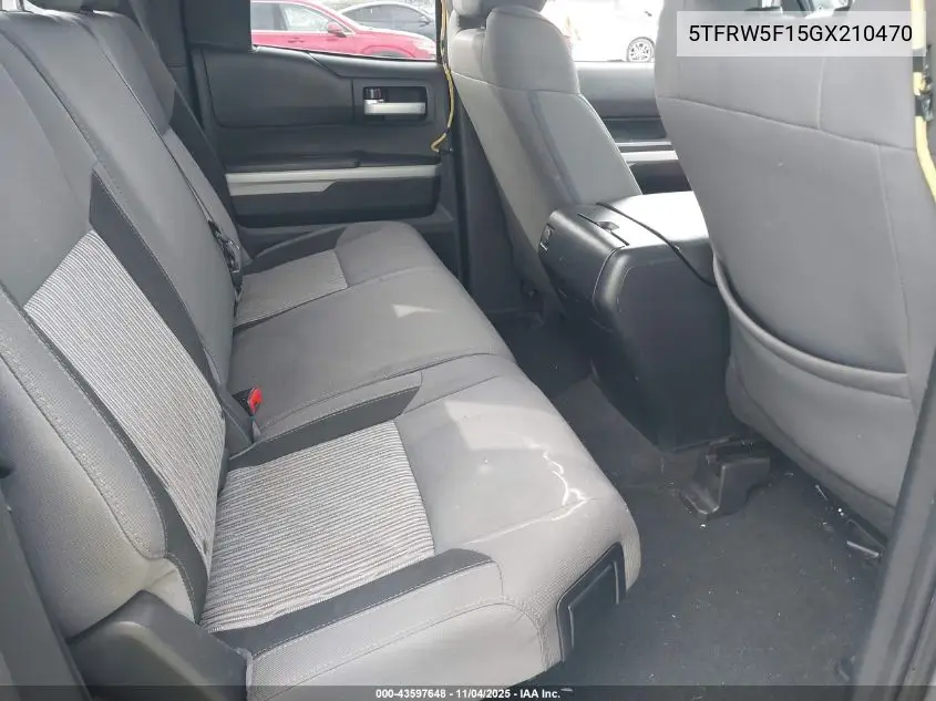 5TFRW5F15GX210470 2016 Toyota Tundra Sr5 5.7L V8