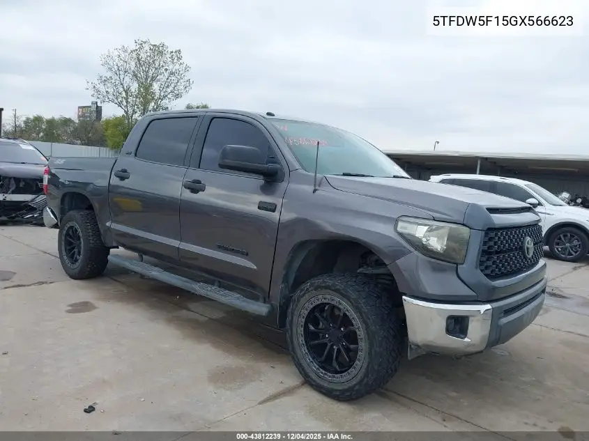 5TFDW5F15GX566623 2016 Toyota Tundra Sr5 5.7L V8