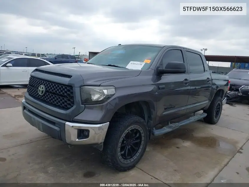 5TFDW5F15GX566623 2016 Toyota Tundra Sr5 5.7L V8