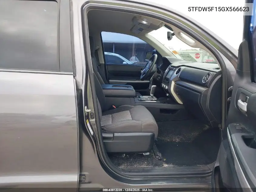 5TFDW5F15GX566623 2016 Toyota Tundra Sr5 5.7L V8