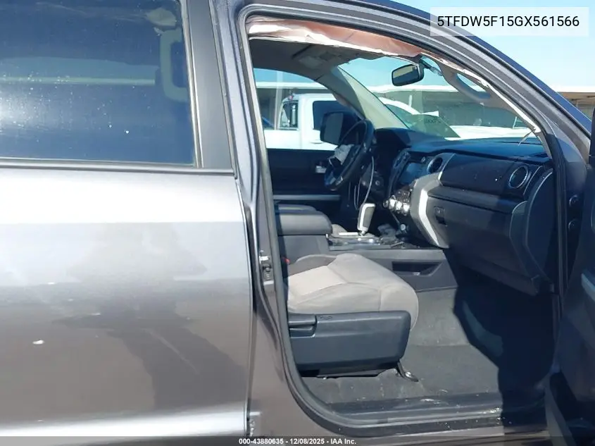 5TFDW5F15GX561566 2016 Toyota Tundra Sr5 5.7L V8