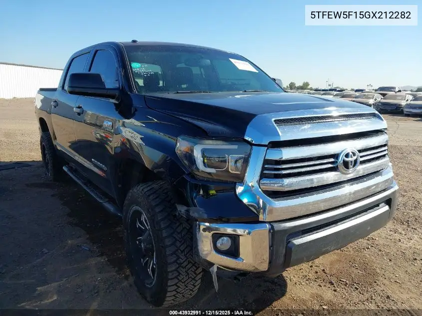 5TFEW5F15GX212282 2016 Toyota Tundra Sr5 5.7L V8