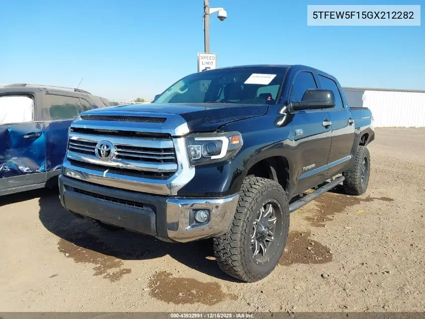 5TFEW5F15GX212282 2016 Toyota Tundra Sr5 5.7L V8