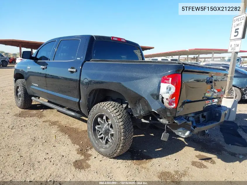 5TFEW5F15GX212282 2016 Toyota Tundra Sr5 5.7L V8