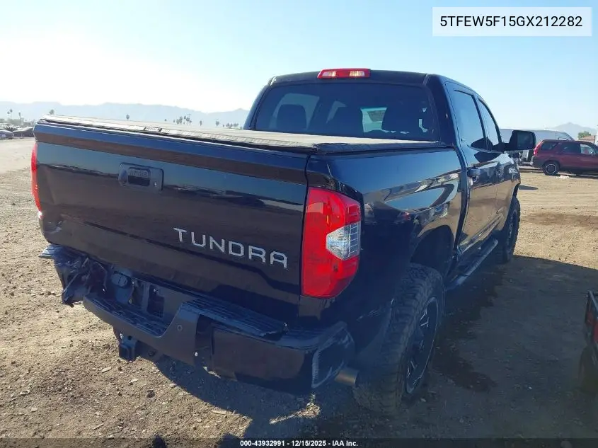 5TFEW5F15GX212282 2016 Toyota Tundra Sr5 5.7L V8