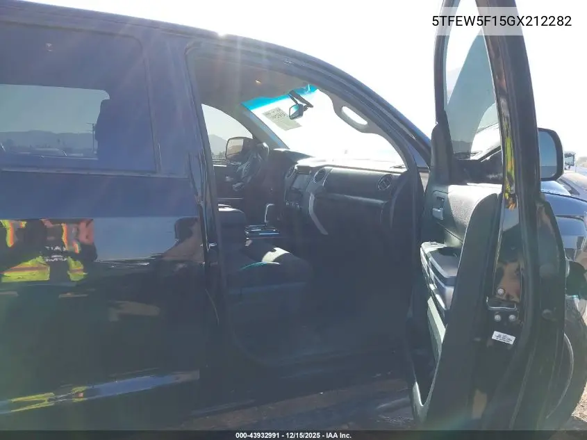 5TFEW5F15GX212282 2016 Toyota Tundra Sr5 5.7L V8