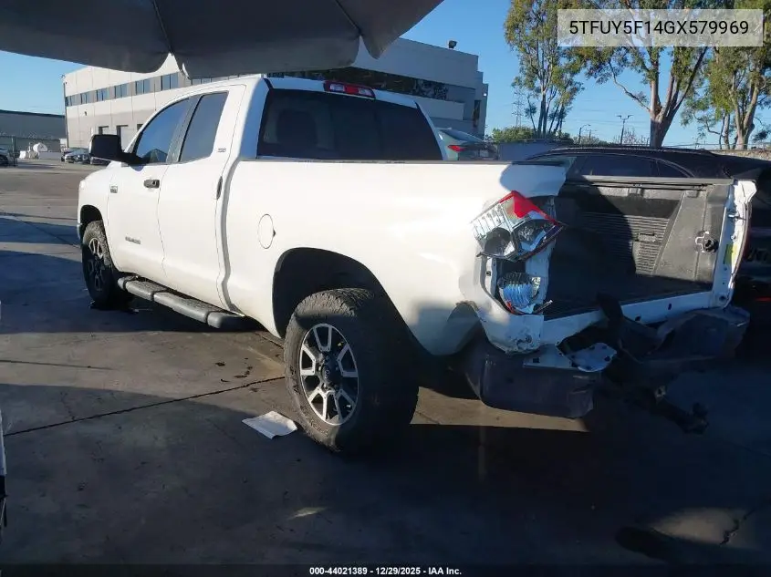 5TFUY5F14GX579969 2016 Toyota Tundra Sr5 5.7L V8