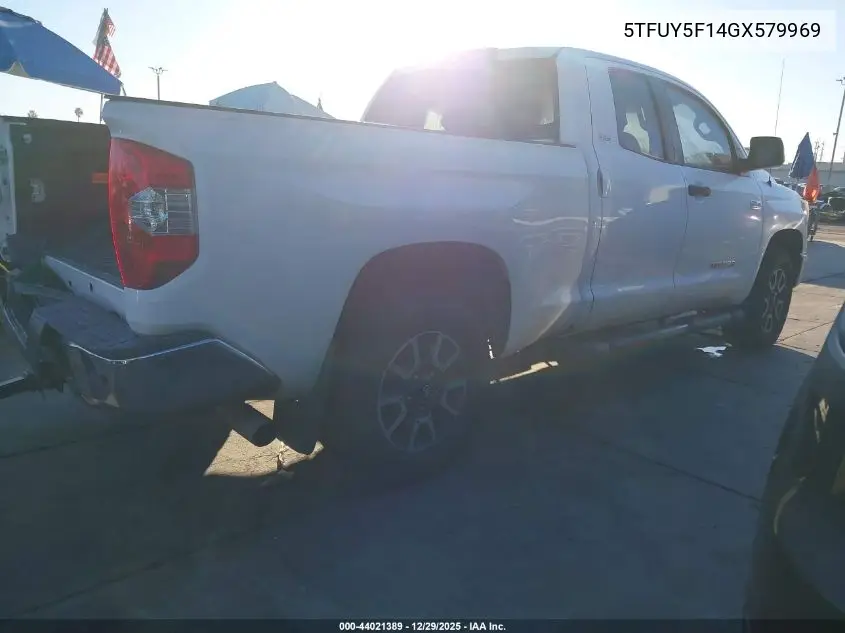 5TFUY5F14GX579969 2016 Toyota Tundra Sr5 5.7L V8
