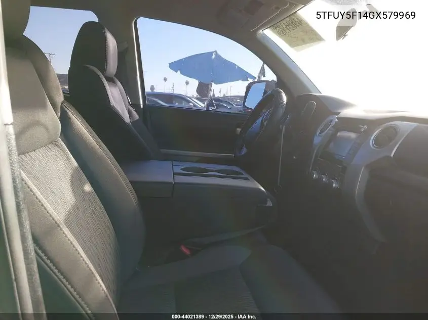 5TFUY5F14GX579969 2016 Toyota Tundra Sr5 5.7L V8
