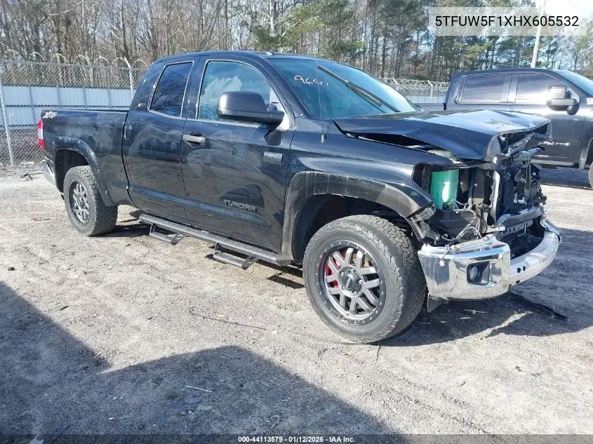 5TFUW5F1XHX605532 2017 Toyota Tundra Sr5 5.7L V8