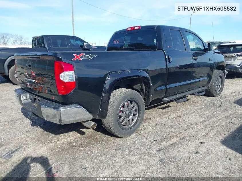 5TFUW5F1XHX605532 2017 Toyota Tundra Sr5 5.7L V8