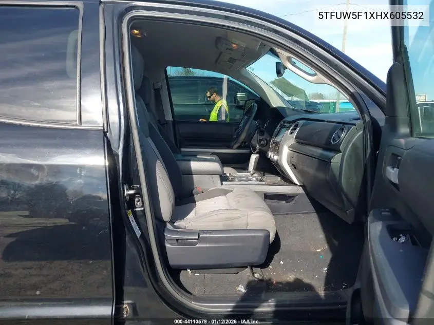 5TFUW5F1XHX605532 2017 Toyota Tundra Sr5 5.7L V8