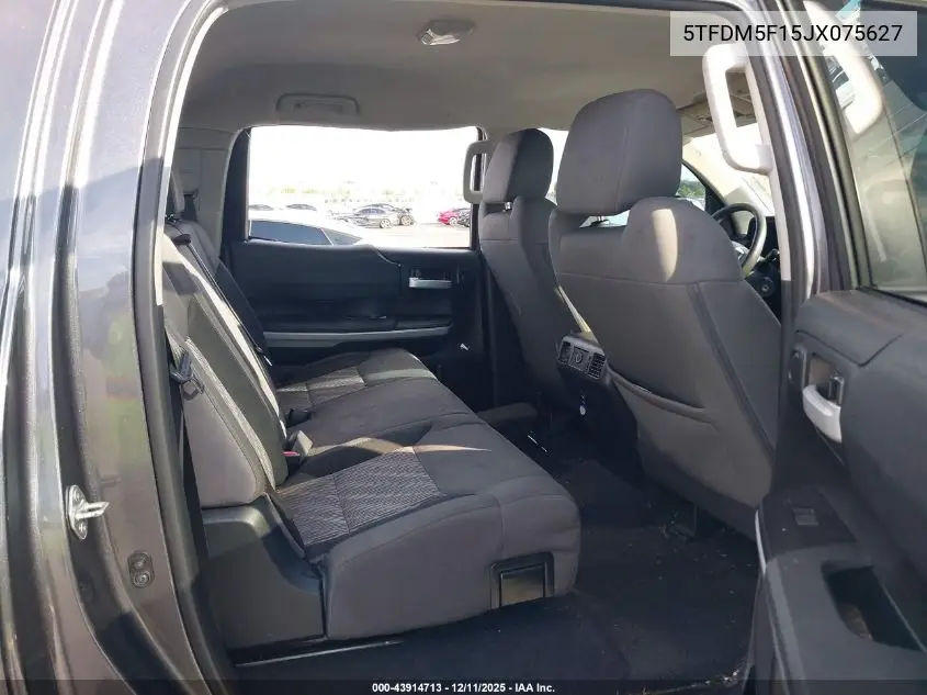 5TFDM5F15JX075627 2018 Toyota Tundra Sr5 4.6L V8