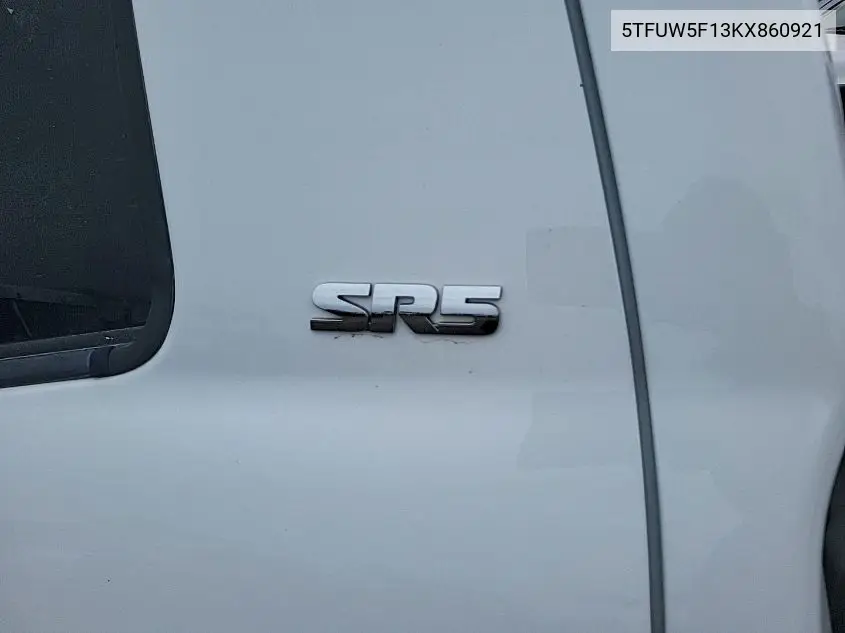 5TFUW5F13KX860921 2019 Toyota Tundra Sr5 5.7L V8