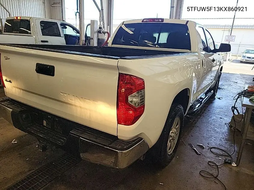 5TFUW5F13KX860921 2019 Toyota Tundra Sr5 5.7L V8
