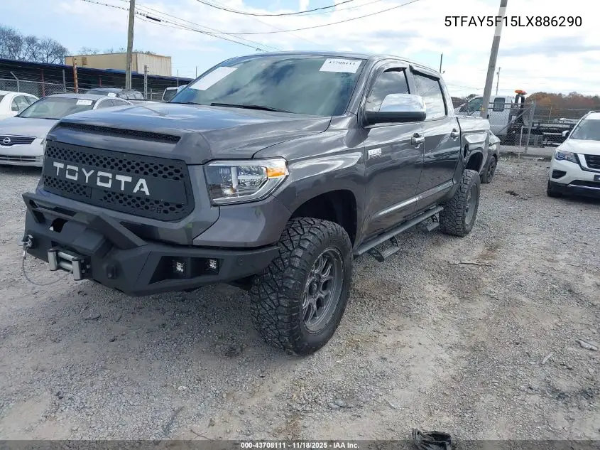 5TFAY5F15LX886290 2020 Toyota Tundra Platinum