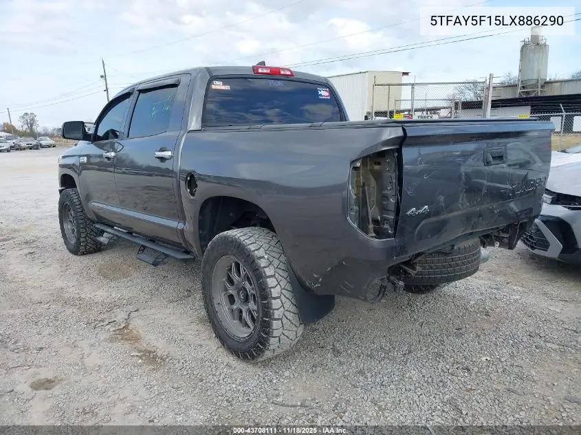 5TFAY5F15LX886290 2020 Toyota Tundra Platinum