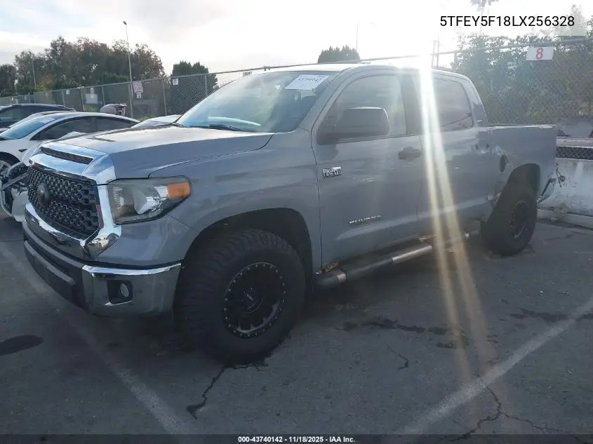 5TFEY5F18LX256328 2020 Toyota Tundra Sr5