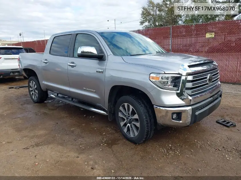 5TFHY5F17MX968070 2021 Toyota Tundra Limited