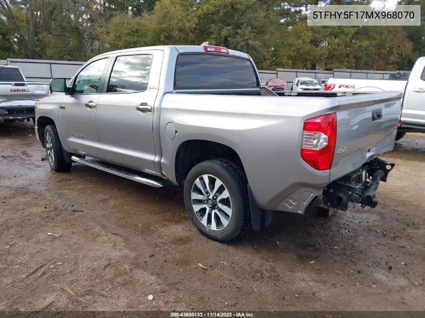 5TFHY5F17MX968070 2021 Toyota Tundra Limited