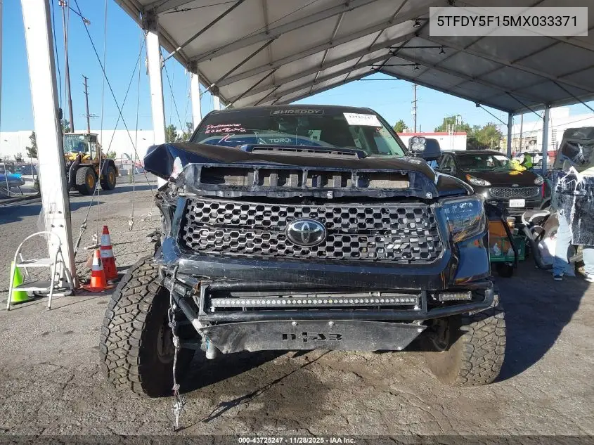 5TFDY5F15MX033371 2021 Toyota Tundra Sr5