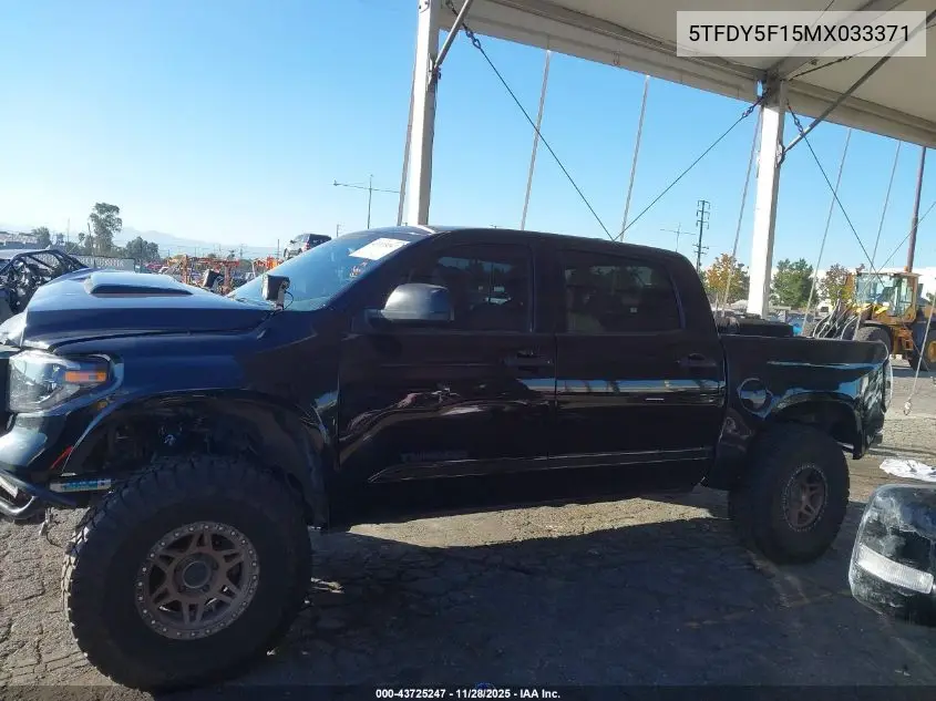 5TFDY5F15MX033371 2021 Toyota Tundra Sr5