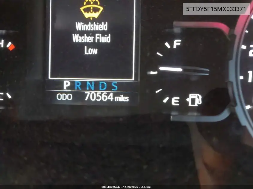 5TFDY5F15MX033371 2021 Toyota Tundra Sr5